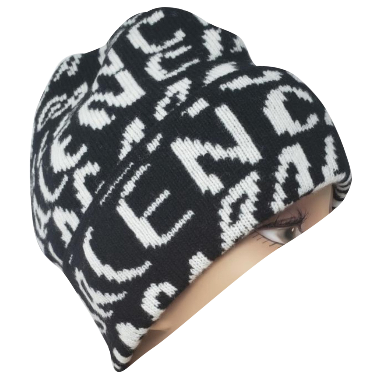 Wool beanie Balenciaga Black size M 